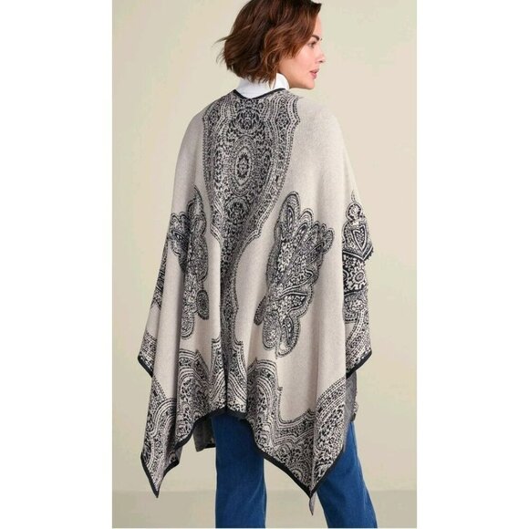 Soft Surroundings Amedeo Wrap One Size 100% Cotton - Picture 7 of 7